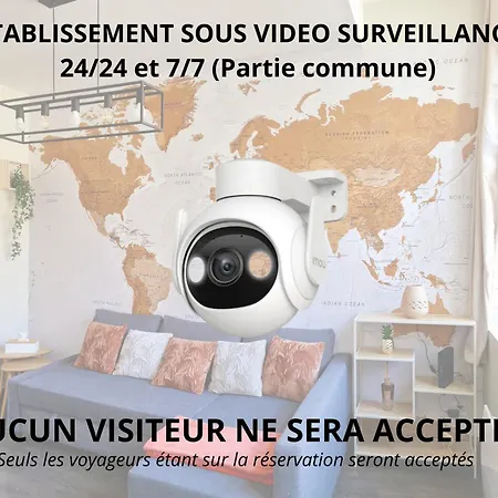 아파트 Globe-reveur, Vue Beffroi & Wifi, Hypercentre 두에